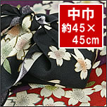 桜満開柄の中巾風呂敷