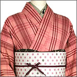 オシャレ綿着物5点セット【Dセット】