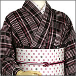 オシャレ綿着物5点セット【Hセット】