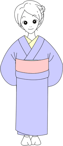 着物着付けアニメ